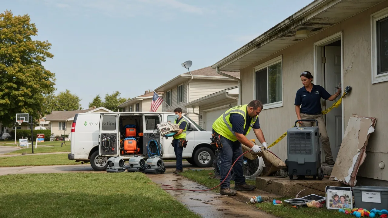 Water Damage Restoration in Wellman, IA near me